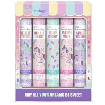 Unicorn Bath Salts Set ( Jednorožec ) - Dárková sada solí do koupele