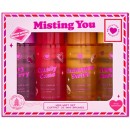 I ♥ Revolution Misting You Mini Body Mist Set - Dárková sada