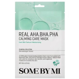 Real AHA.BHA.PHA Calming Care Mask - Zklidňující plátýnková maska pro problematickou pleť
