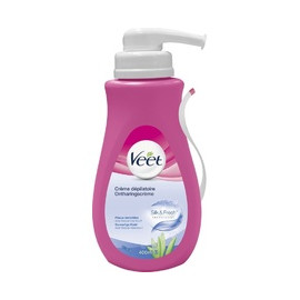 Depilatory cream for sensitive skin