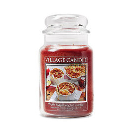 Warm Maple Apple Crumble...