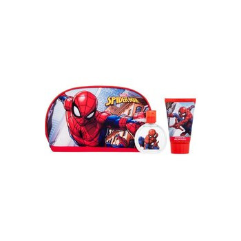 Spiderman Gift set EDT 50 ml, shower gel 100 ml and cosmetic bag