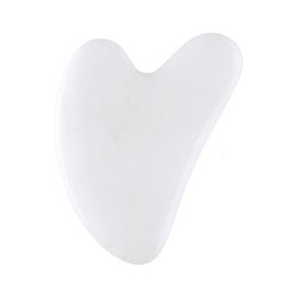 Guasha bílý jadeit -...