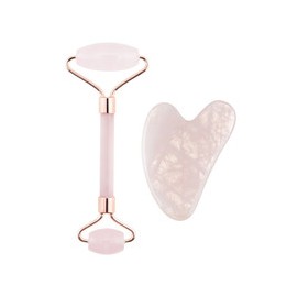 Rose Quartz Jade Roller &...