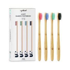 Bamboo Toothbrush -...