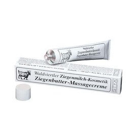 Massage cream from goat's milk
