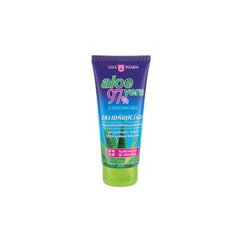VivaPharm Aloe Vera Cooling Gel - Soothing cooling gel after sunbathing, shaving and insect stings