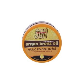 Sun Argan Bronze Oil - After-sun butter with brightening gold glitter