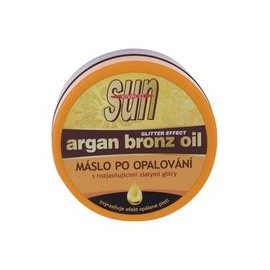 Sun Argan Bronze Oil - After-sun butter with brightening gold glitter