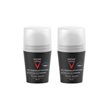 Men Homme 48H Deo roll-on Anti-Transpirant Extra Sensitive ( 2 pcs ) - Deodorant for sensitive skin