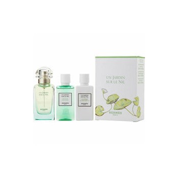 Un Jardin Sur Le Nil EDT gift set 50 ml, body lotion 40 ml and shower gel 40 ml