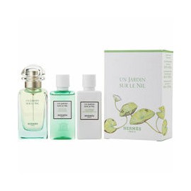 Un Jardin Sur Le Nil EDT gift set 50 ml, body lotion 40 ml and shower gel 40 ml