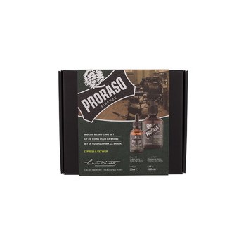 Cypress & Vetyver Set I - Dárková sada přípravků na plnovous