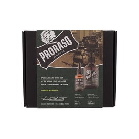 Cypress & Vetyver Set I - Dárková sada přípravků na plnovous