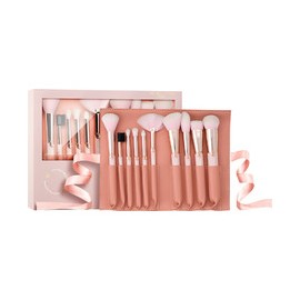 Revolution PRO x Influencer Overnight Full Beat Brush Set & Roll - Sada štětců