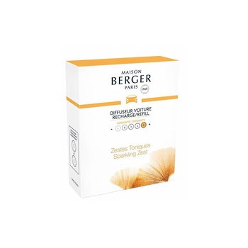 Car Diffuser Recharge/Refill ( Sparkling Zest )