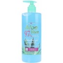 Aloe Vera 97% cooling gel after sunbathing