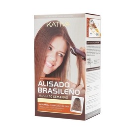 Brazilian Straightening Brunette Kit - Sada s keratinem pro narovnání vlasů