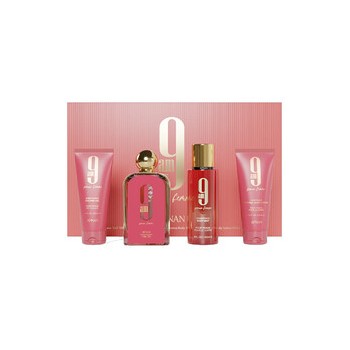 9AM Pour Femme Gift Set EDP 100 ml, shower gel 100 ml, body veil 150 ml and body lotion 100 ml