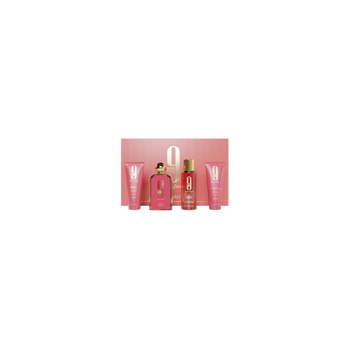 9AM Pour Femme Gift Set EDP 100 ml, shower gel 100 ml, body veil 150 ml and body lotion 100 ml