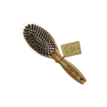 Healthy Hair Bamboo Brush Ionic Combo Paddle HH-P6