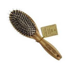 Healthy Hair Bamboo Brush Ionic Combo Paddle HH-P6