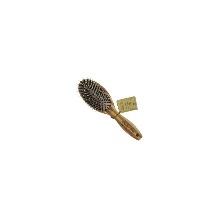 Healthy Hair Bamboo Brush Ionic Combo Paddle HH-P6