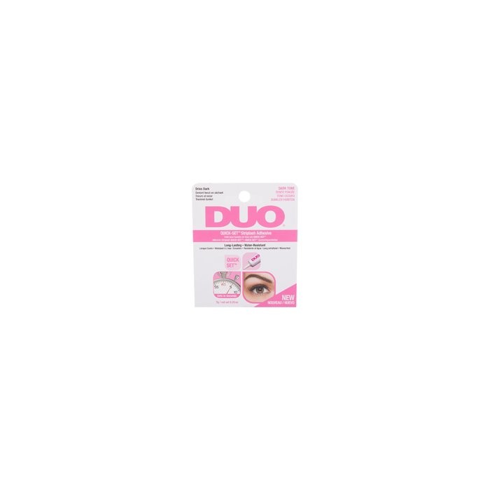 Duo Quick-Set ™ Striplash Adhesive Dark Tone - Glue for false eyelashes with a brush 7 g