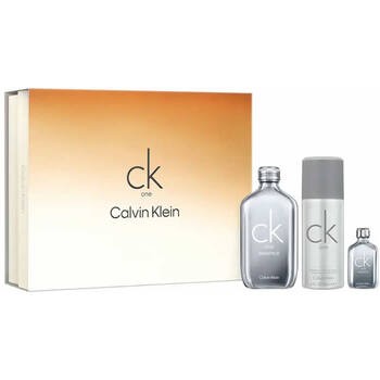 CK One Essence Parfum Dárková sada 100 ml, miniaturka 10 ml a deospray 150 ml