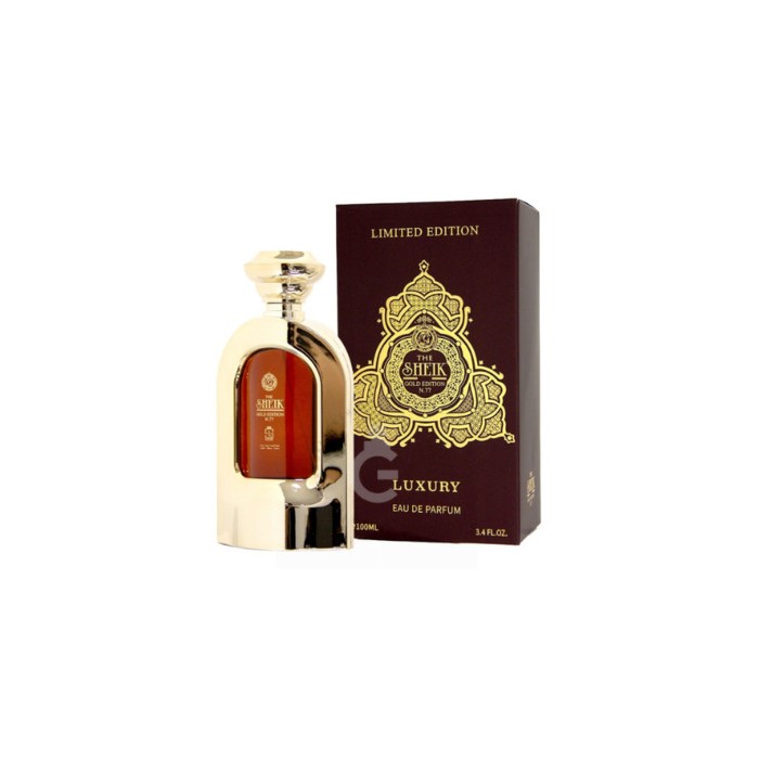 The Sheik N.77 Luxury Gold Edition EDP