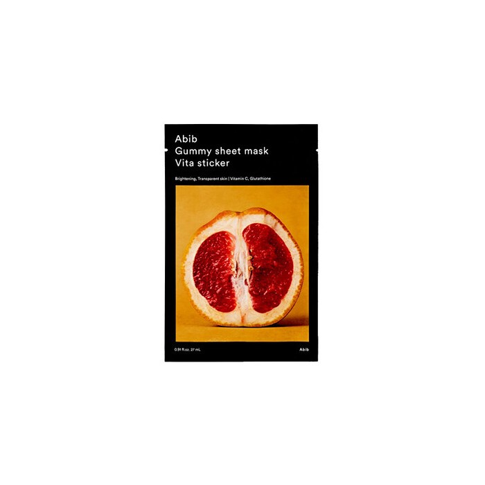 Vita Sticker Gummy Sheet Mask - Rozjasňující plátýnková maska