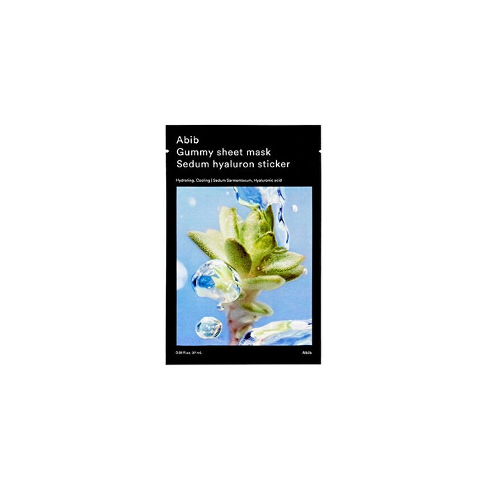 Sedum Hyaluron Sticker Gummy Sheet Mask - Hydratační plátýnková maska