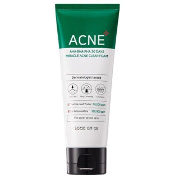 AHA.BHA.PHA 30 Days Miracle Acne Clear Foam - Hloubkově čisticí pěna pro problematickou pleť, akné