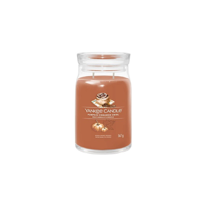Pumpkin Cinnamon Swirl Candle ( dýňovo-skořicový šnek ) - Vonná svíčka