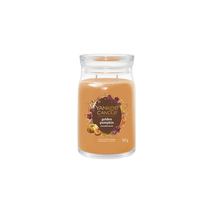 Golden Pumpkin Signature ( zlatá dýně ) - Vonná svíčka