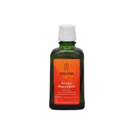 Massage oil with arnica