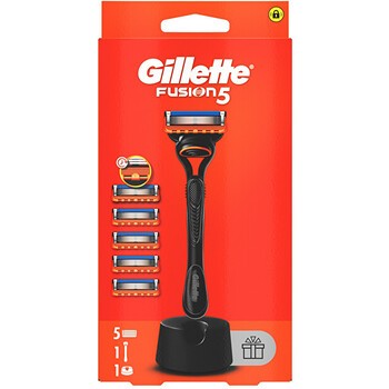 Gillette Fusion - Holicí strojek + 5 hlavic