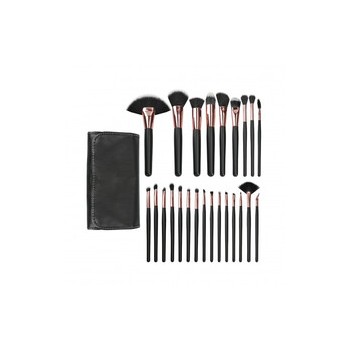 Makeup Brush Set Black ( 24 pcs )