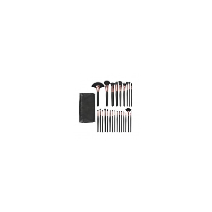 Makeup Brush Set Black ( 24 pcs )