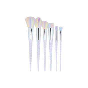 Makeup Brush Set Unicorn Pastel ( 6 pcs )