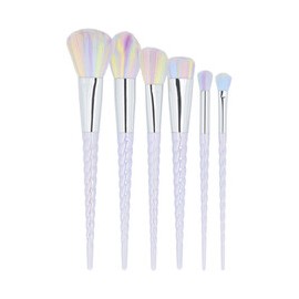 Makeup Brush Set Unicorn Pastel ( 6 pcs )