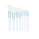 Makeup Brush Set White 9 pcs