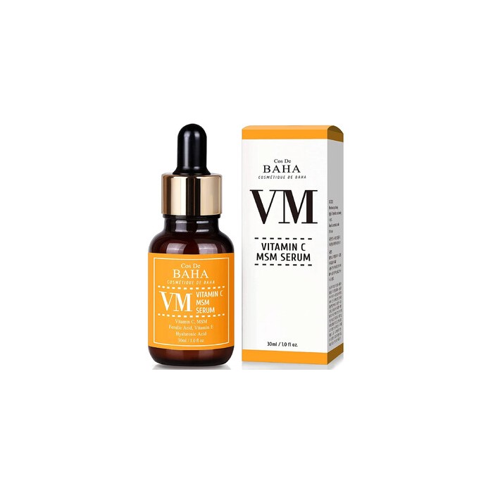 VM Vitamin C MSM Serum - Rozjasňující a zklidňující sérum s vitamínem C, MSM a kyselinou hyaluronovou
