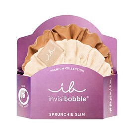 Sprunchie Slim Premium Creme de Caramel - Gumička do vlasů ( 2 ks )