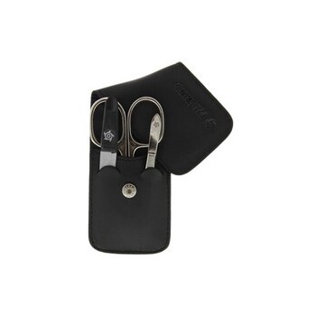 Manikúrová cestovní sada 3 dílná černá