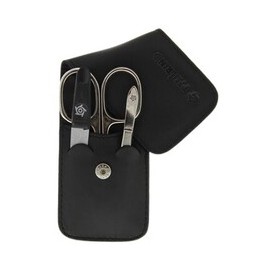 Manikúrová cestovní sada 3 dílná černá