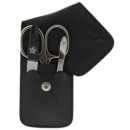 Manikúrová cestovní sada 3 dílná černá