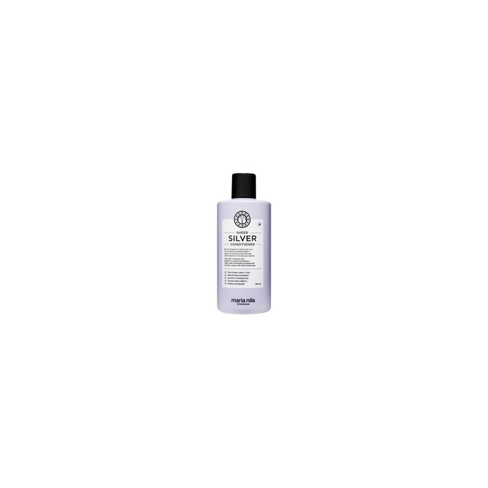 Sheer Silver Conditioner - Moisturizing conditioner neutralizing yellow tones of hair