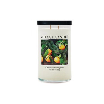 Clementine Evergreen Tumbler Candle (Tangerine and Needle)