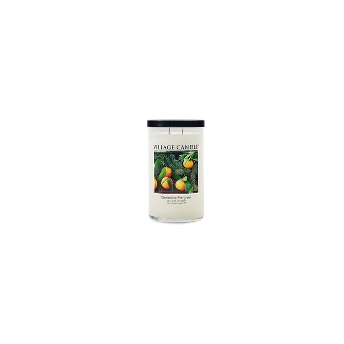 Clementine Evergreen Tumbler Candle (Tangerine and Needle)